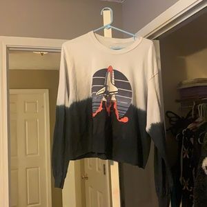 rocketship sweatshirt
